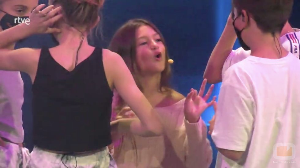Soleá entre las bambalinas de Eurovisión Junior 2020
