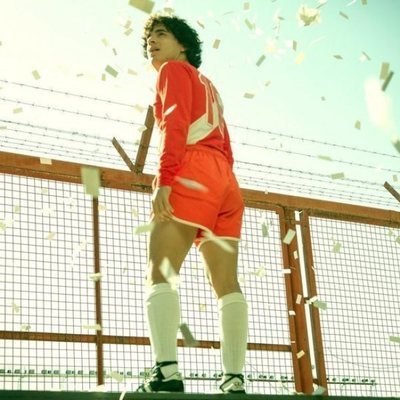 Nicolás Goldschmidt es Maradona de joven en 'Maradona: sueño bendito'