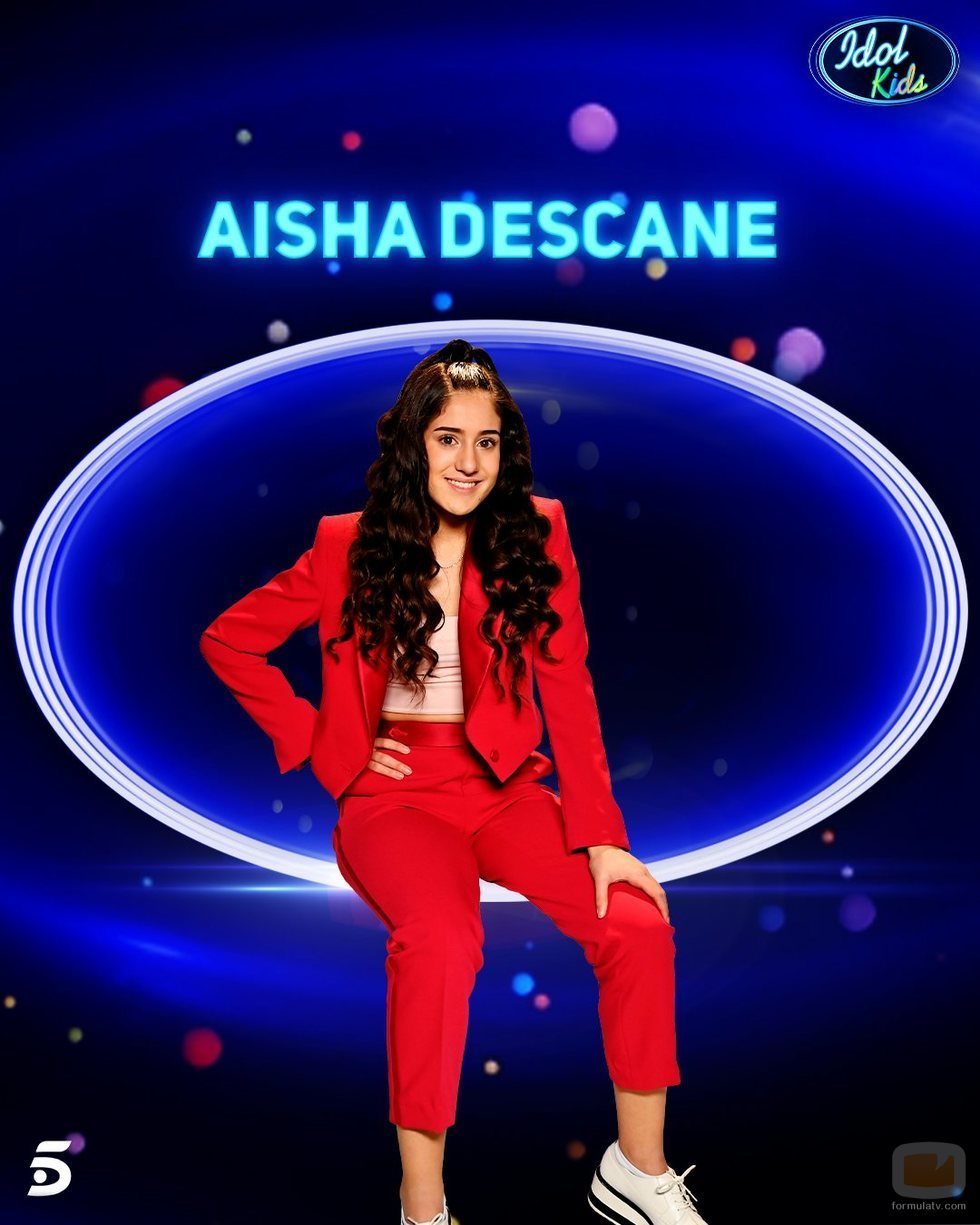 Aisha Descane, semifinalista de la primera gala de 'Idol Kids'