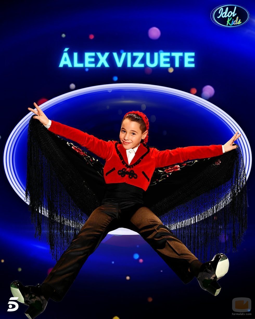 Álex Vizuete, semifinalista de la primera gala de 'Idol Kids'