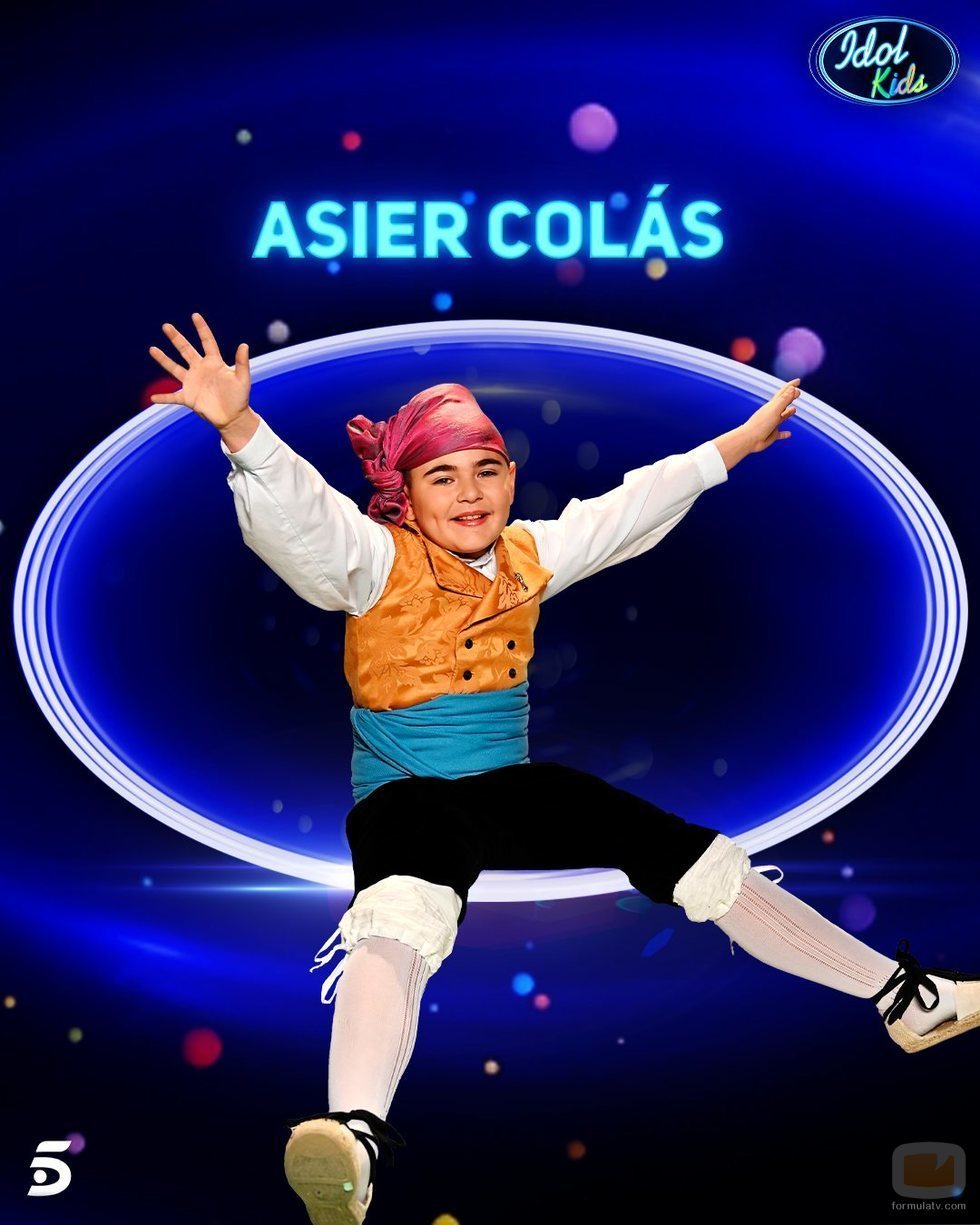 Asier Colás, semifinalista de la primera gala de 'Idol Kids'