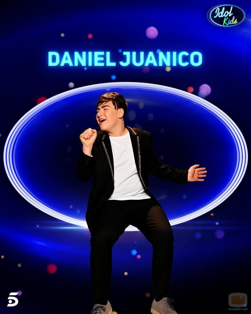 Daniel Juanico, semifinalista de la primera gala de 'Idol Kids'