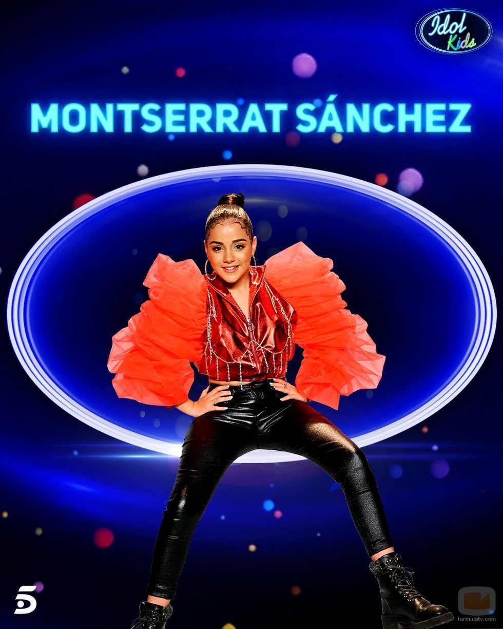 Montserrat Sánchez, semifinalista de la primera gala de 'Idol Kids'