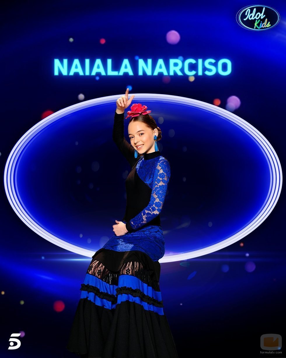 Naiala Narciso, semifinalista de la primera gala de 'Idol Kids'