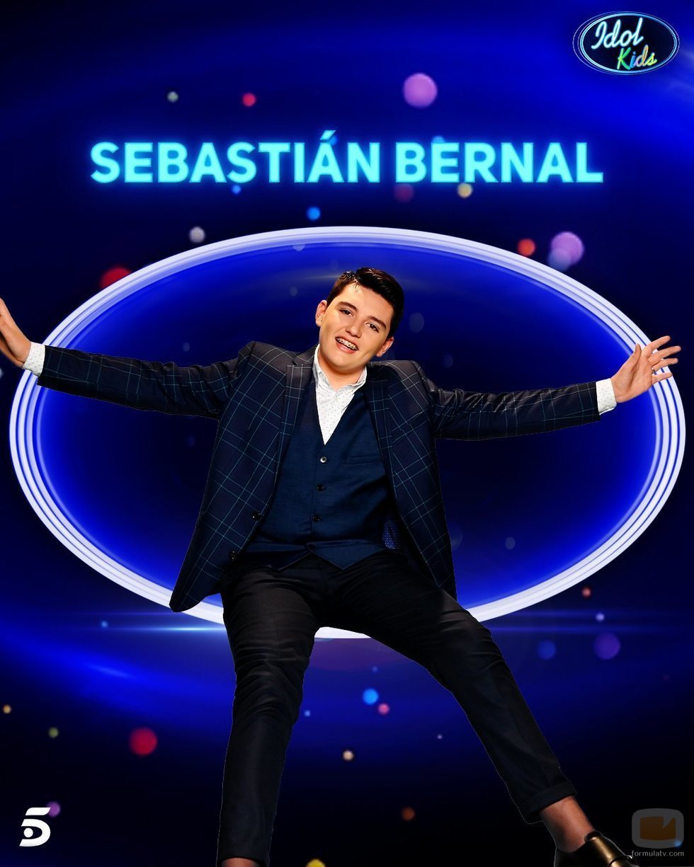 Sebastián Bernal, semifinalista de la primera gala de 'Idol Kids'