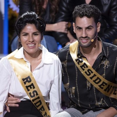 Chabelita Pantoja y Asraf Beno, concursantes de 'La casa fuerte 2'