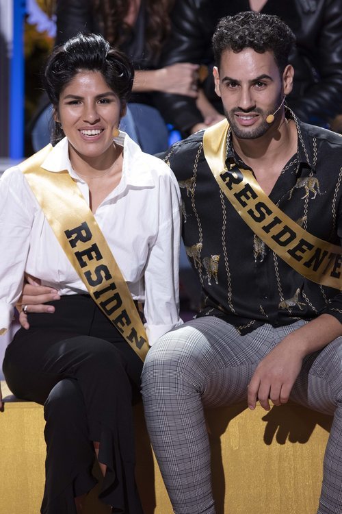 Chabelita Pantoja y Asraf Beno, concursantes de 'La casa fuerte 2'
