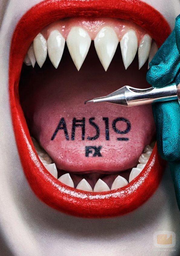 Póster de la décima temporada de 'American Horror Story'