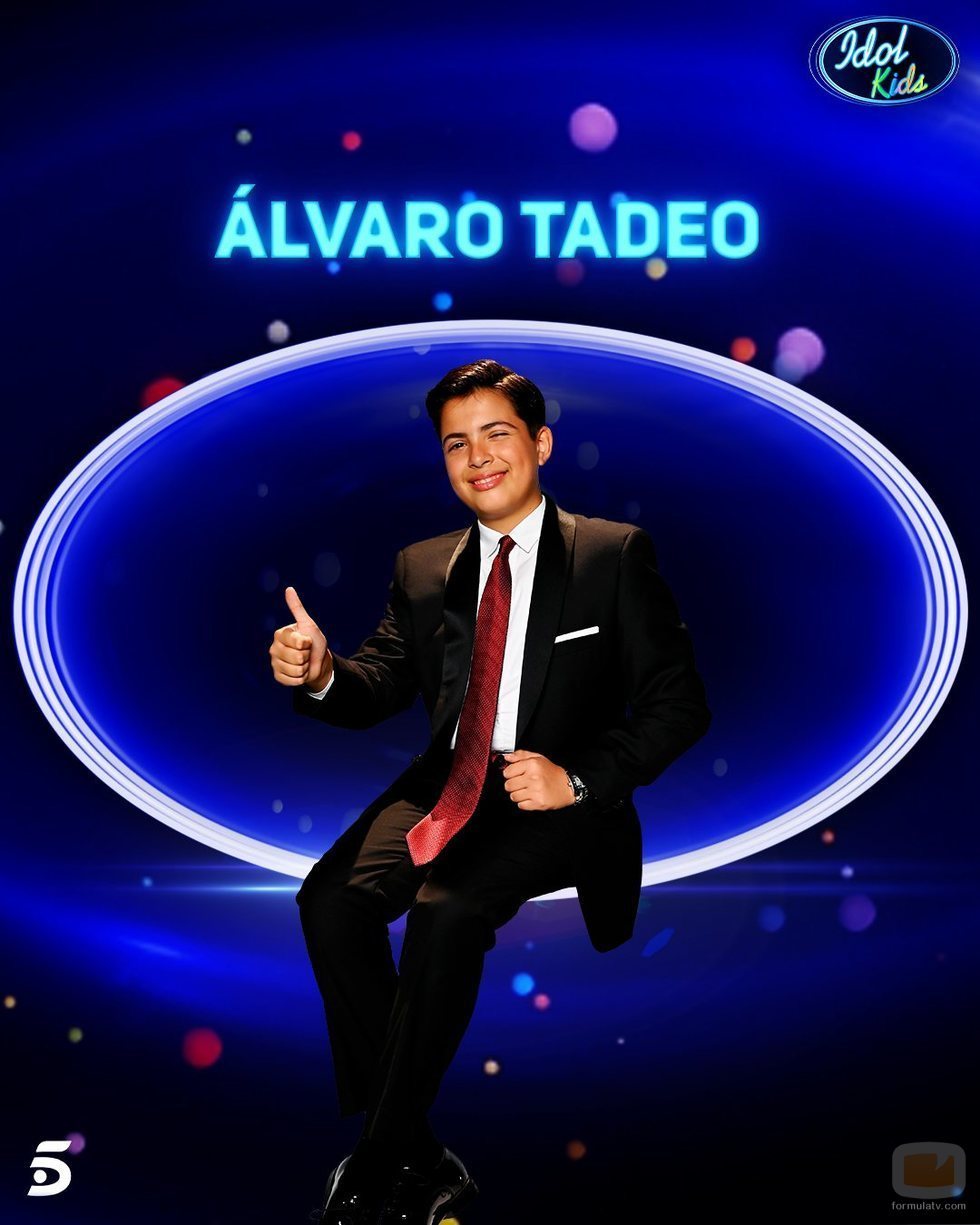Álvaro Tadeo, semifinalista de la segunda gala de 'Idol Kids'