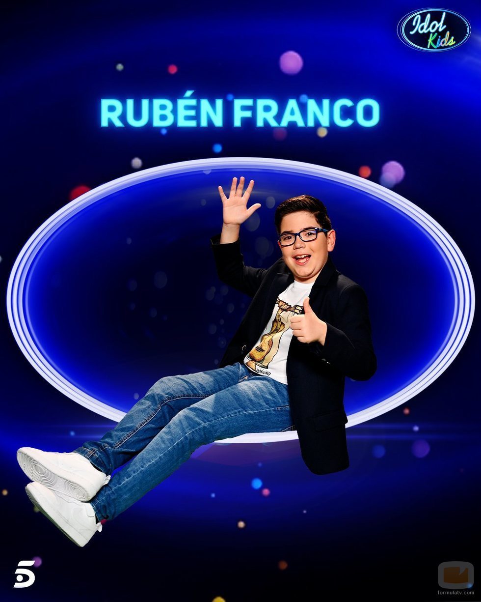 Rubén Franco, semifinalista de la segunda gala de 'Idol Kids'