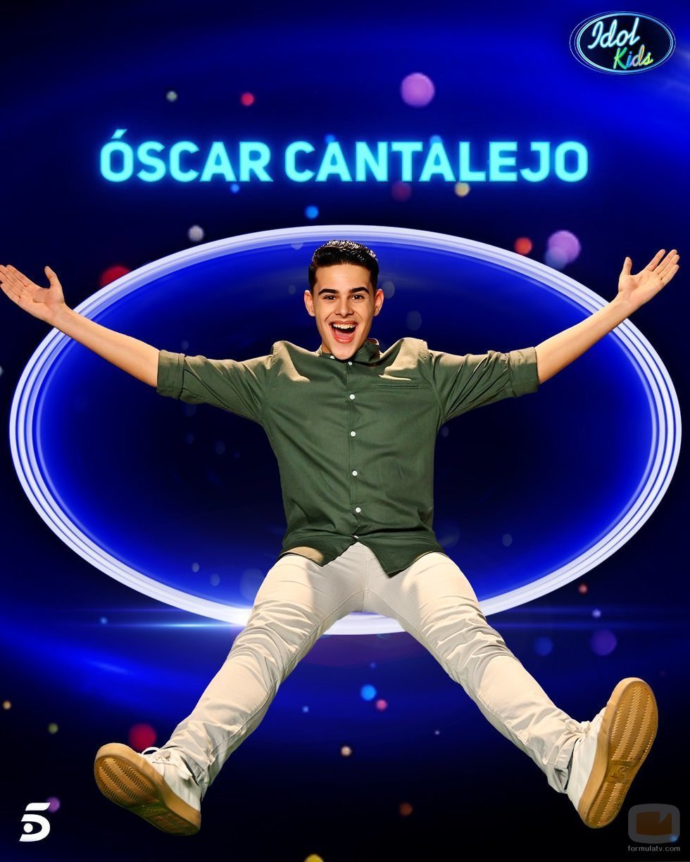 Óscar Cantalejo, semifinalista de la segunda gala de 'Idol Kids'