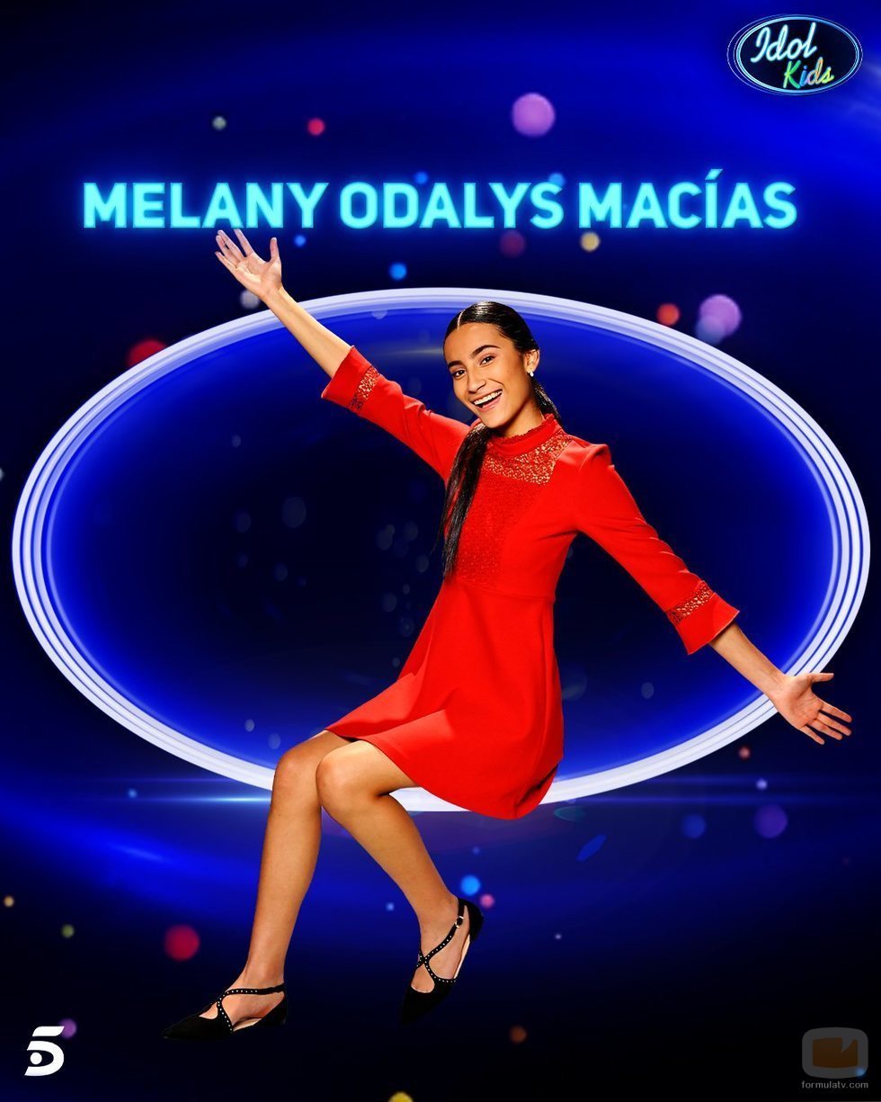 Melany Odalys Macias, semifinalista de la segunda gala de 'Idol Kids'
