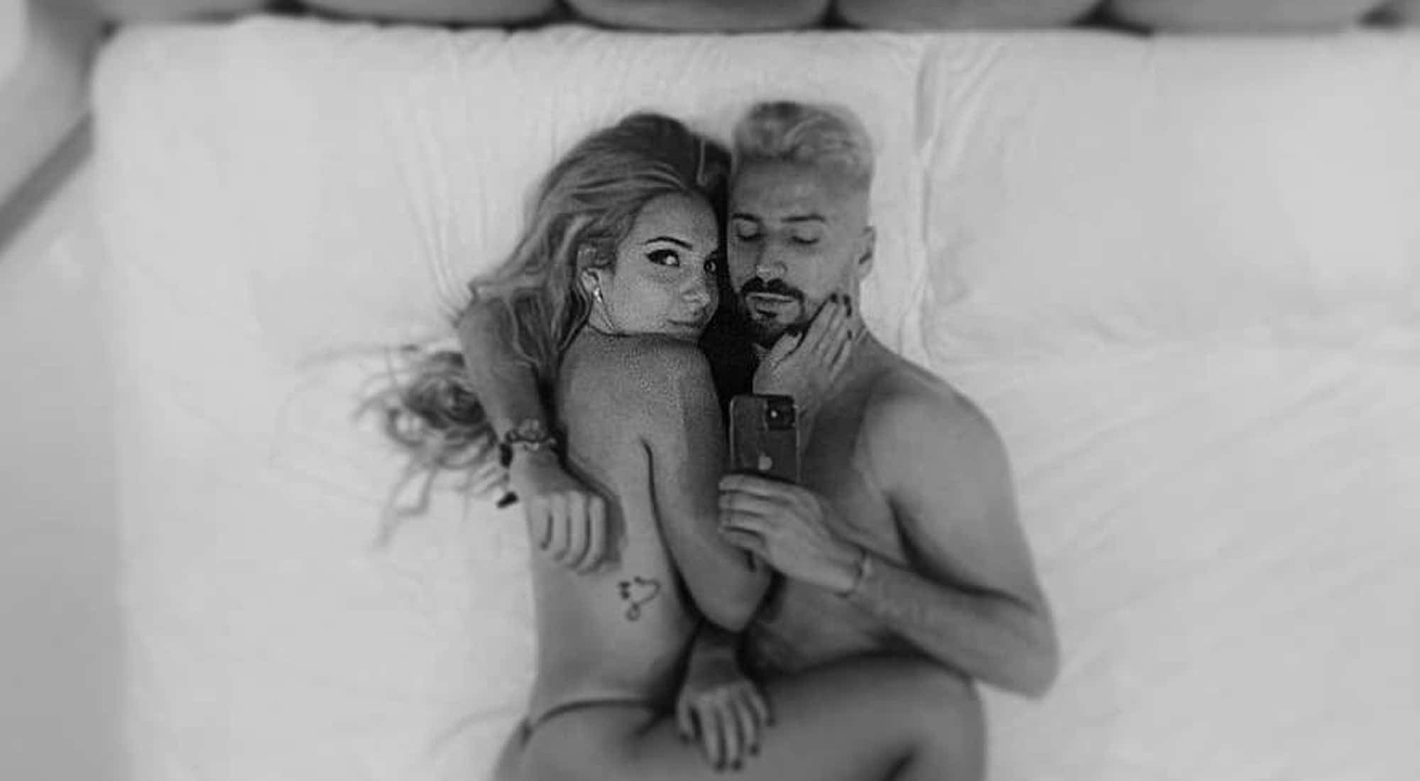 El desnudo integral de Patri y Lester, de 'La isla de las tentaciones 2'