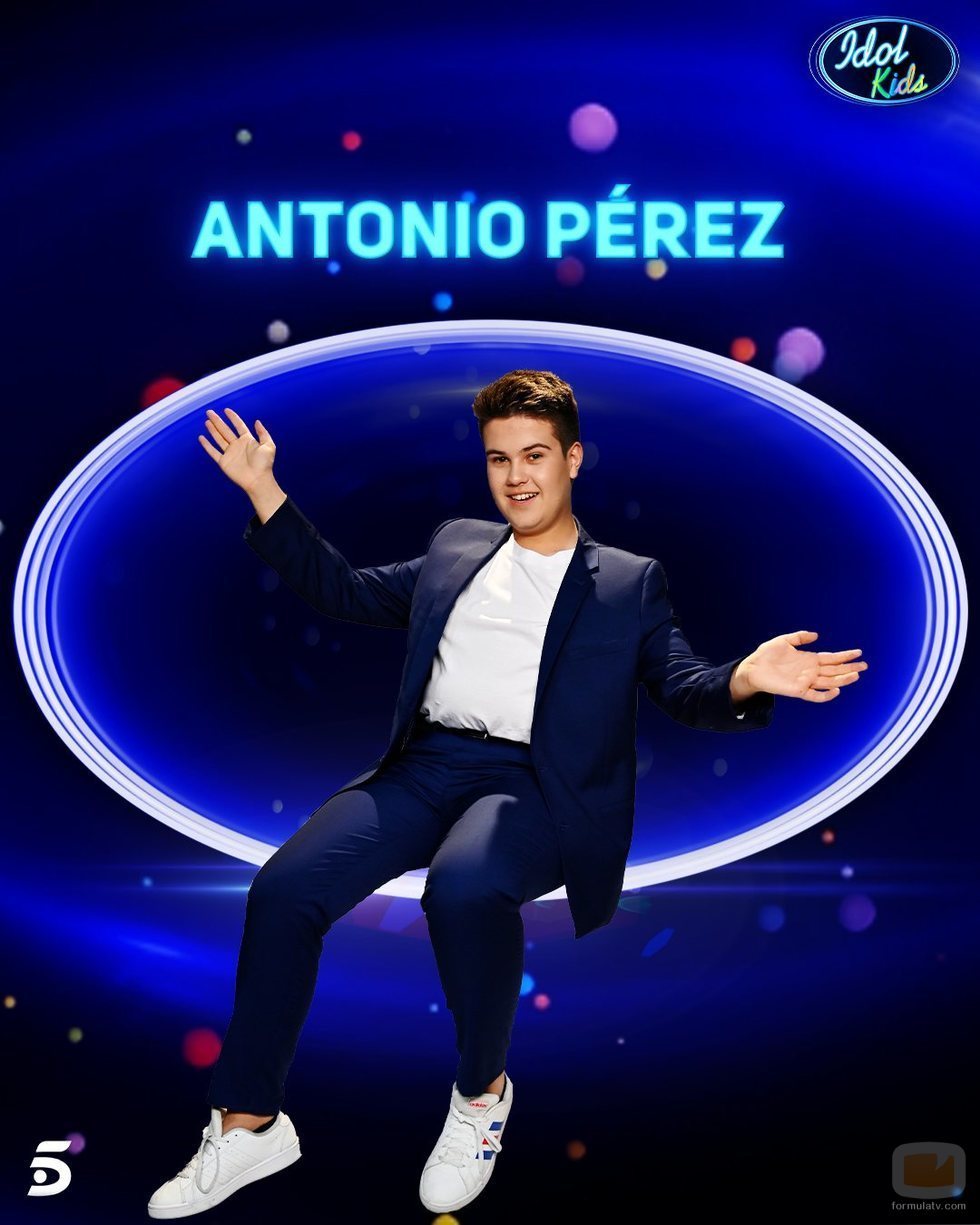 Antonio Pérez, semifinalista de la tercera gala de 'Idol Kids'
