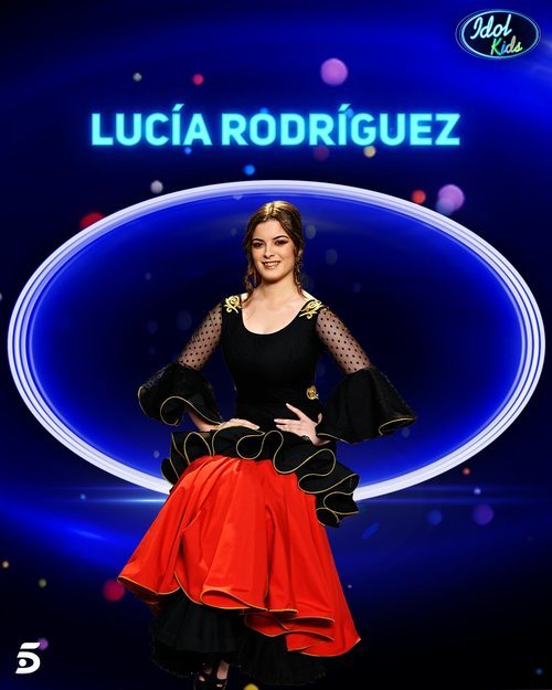 Lucía Rodríguez, semifinalista de la tercera gala de 'Idol Kids'
