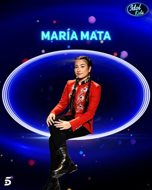 María Mata, semifinalista de la tercera gala de 'Idol Kids'