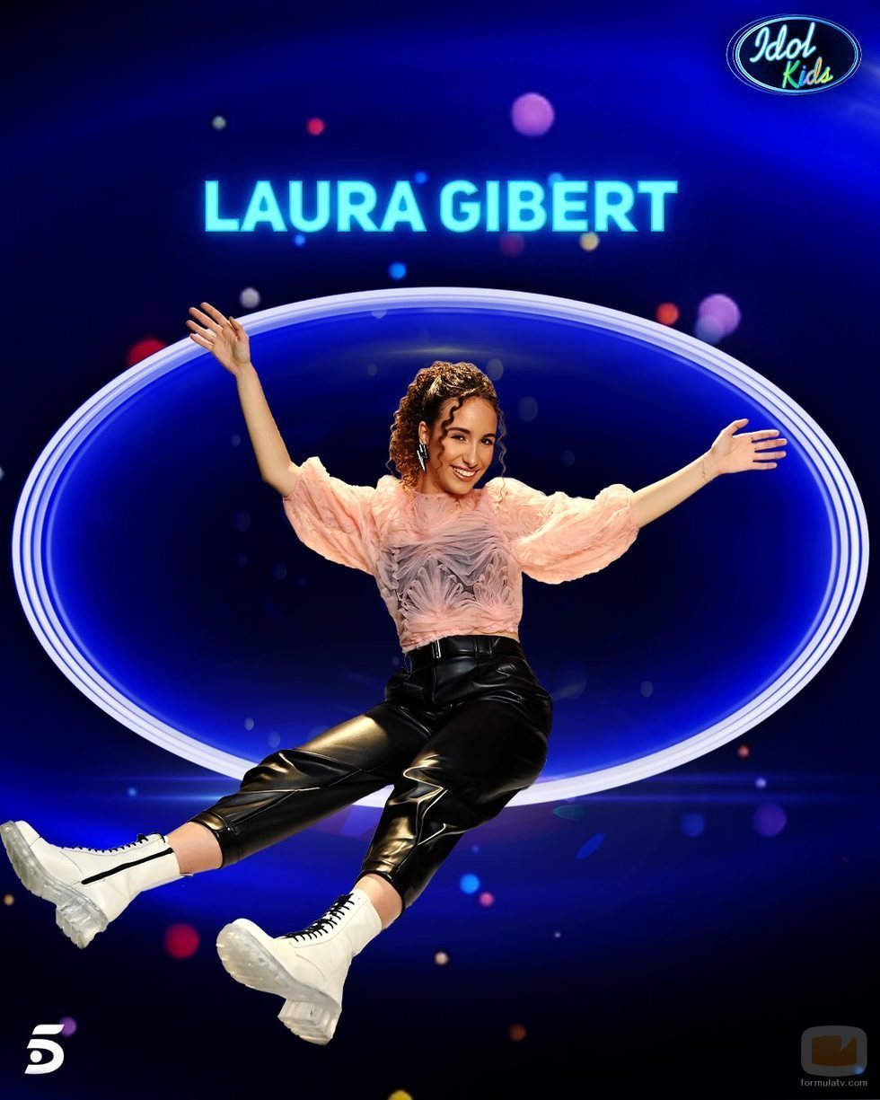 Laura Gibert, semifinalista de la tercera gala de 'Idol Kids'