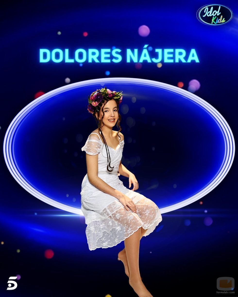 Dolores Nájera, semifinalista de la tercera gala de 'Idol Kids'