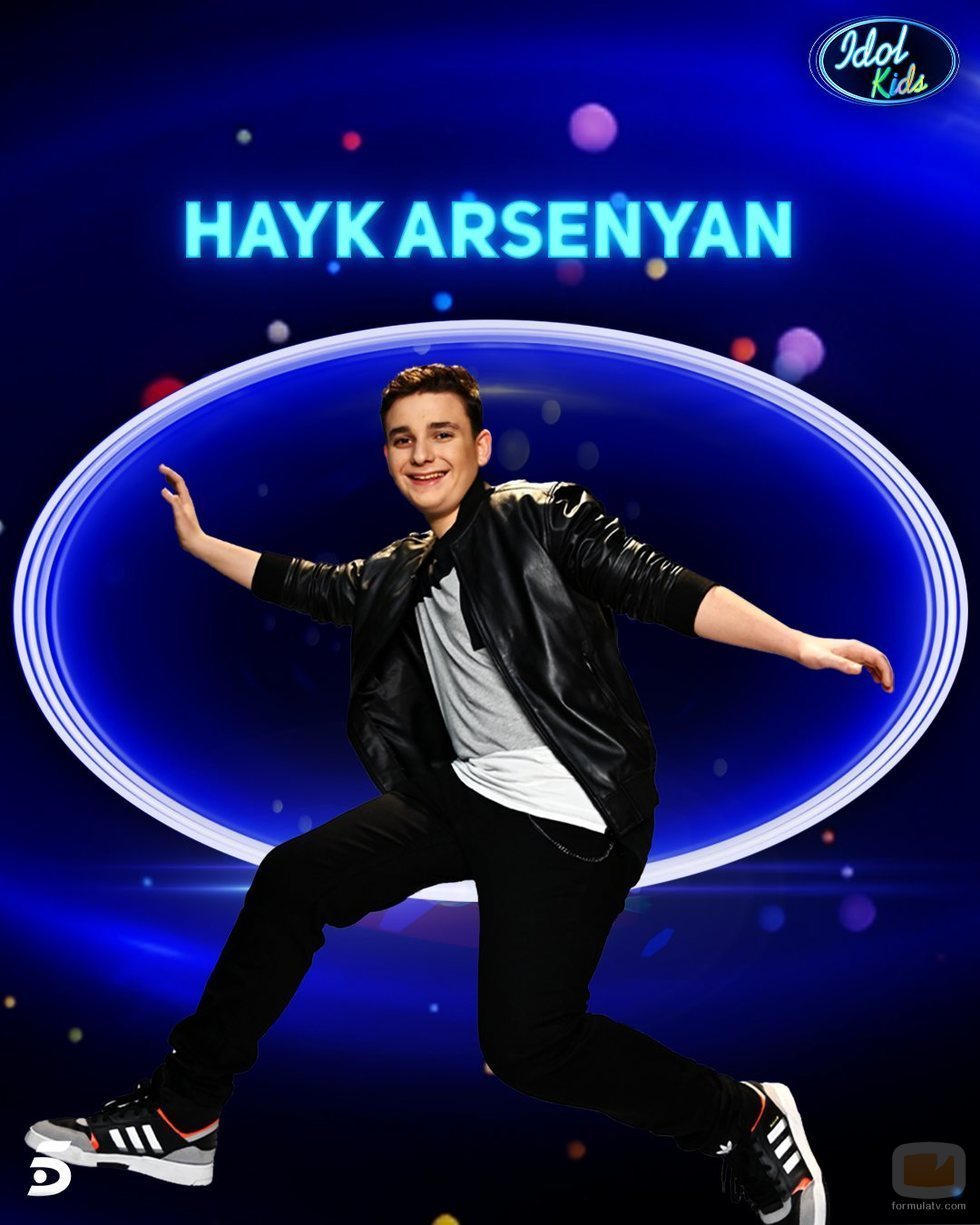 Hayk Arsenyan, semifinalista de la tercera gala de 'Idol Kids'