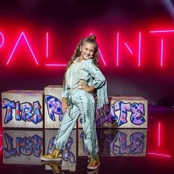 Soleá presenta la puesta en escena de "Palante" para Eurovisión Junior 2020