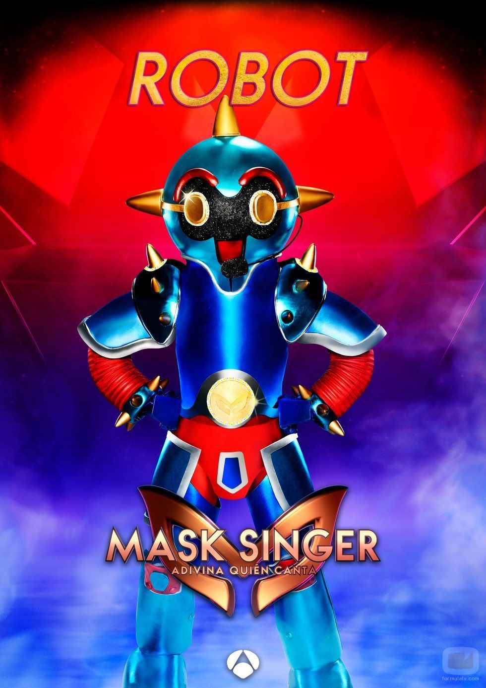 La máscara de Robot en 'Mask singer: adivina quien canta'