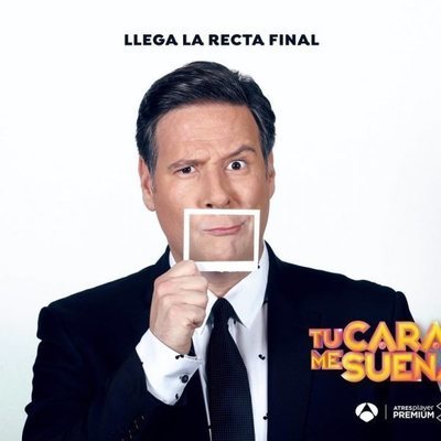 Posado de Carlos Latre para la recta final de 'Tu cara me suena 8'