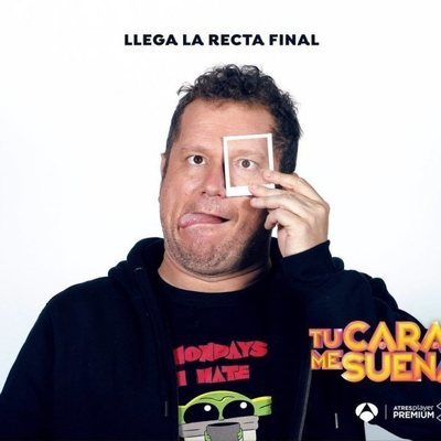 Posado de El Monaguillo para la recta final de 'Tu cara me suena 8'