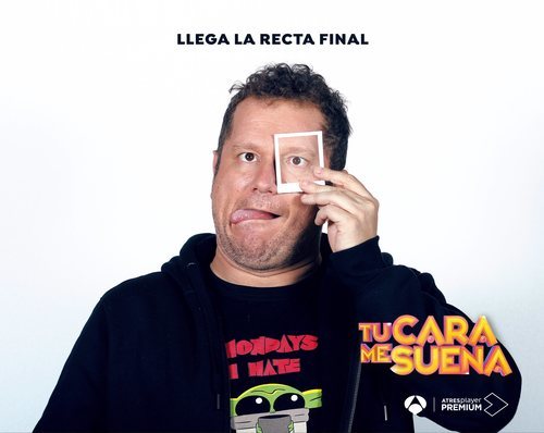 Posado de El Monaguillo para la recta final de 'Tu cara me suena 8'