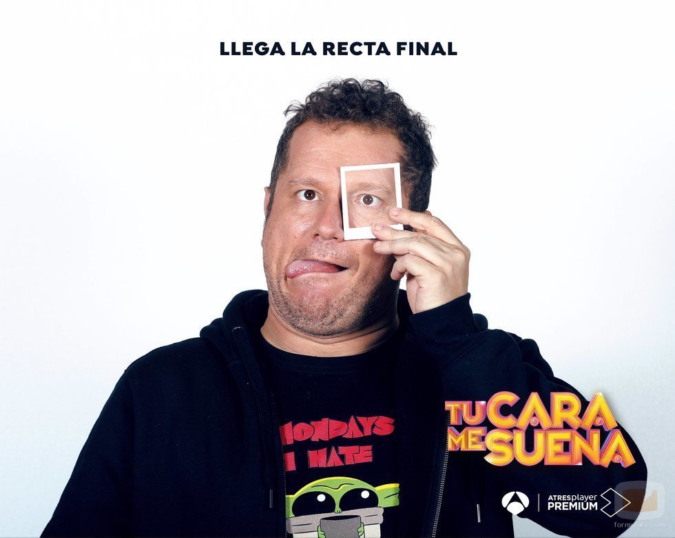 Posado de El Monaguillo para la recta final de 'Tu cara me suena 8'