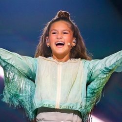 Soleá, representante de España, en la Gran Final de Eurovisión Junior 2020