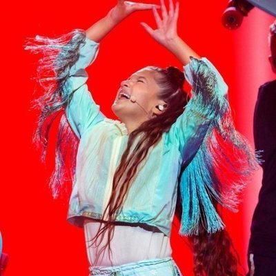 Soleá Morente, representante de España, en la Gran Final de Eurovisión Junior 2020