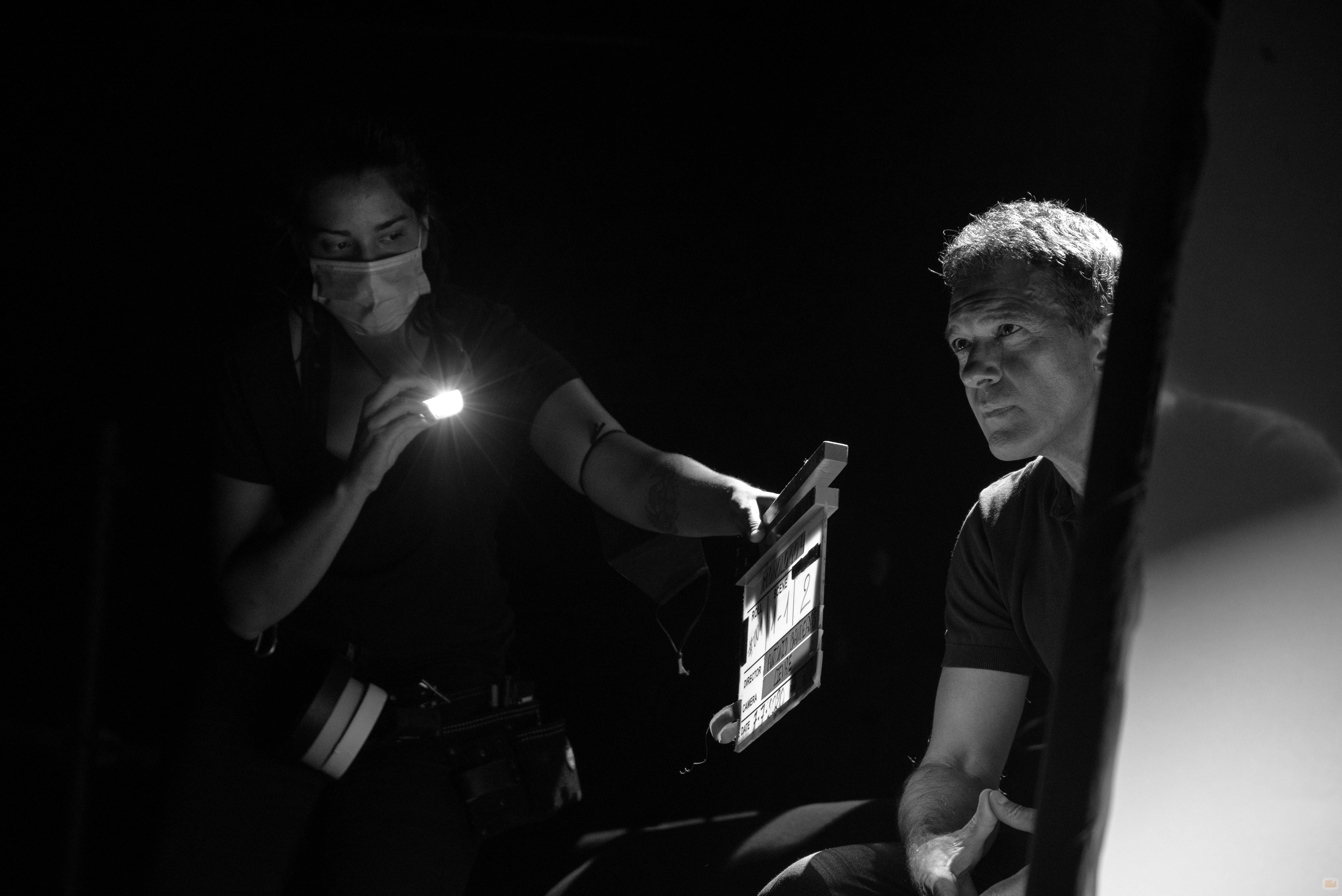 Antonio Banderas en 'Escena en blanco & negro'