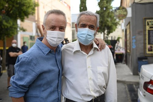 Carlos Hipólito e Imanol Arias, en 'Cuéntame cómo pasó'