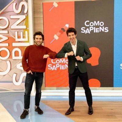 Ricardo Gómez y Miguel Ángel Muñoz en 'Como Sapiens'