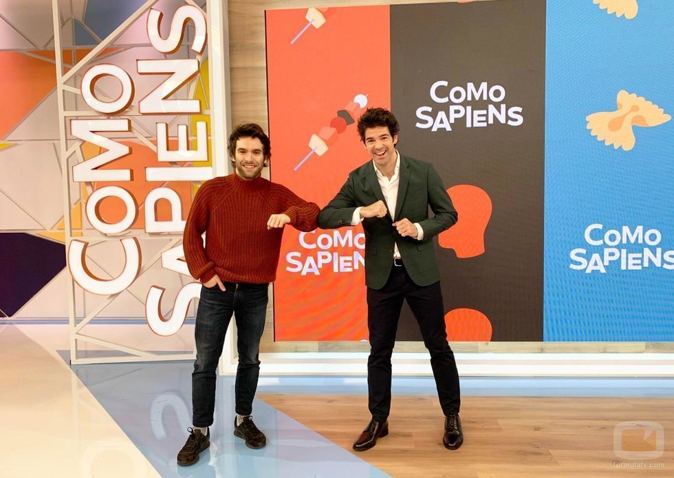 Ricardo Gómez y Miguel Ángel Muñoz en 'Como Sapiens'