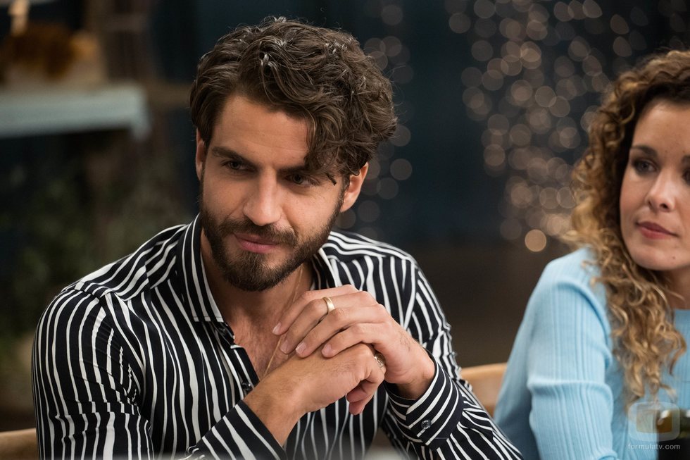 Cabano cenando en 'FoQ: El reencuentro'