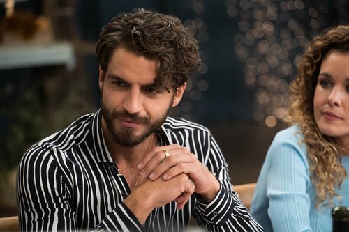 Cabano cenando en 'FoQ: El reencuentro'