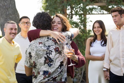 Cabano abraza a Cova en 'FoQ: El reencuentro'