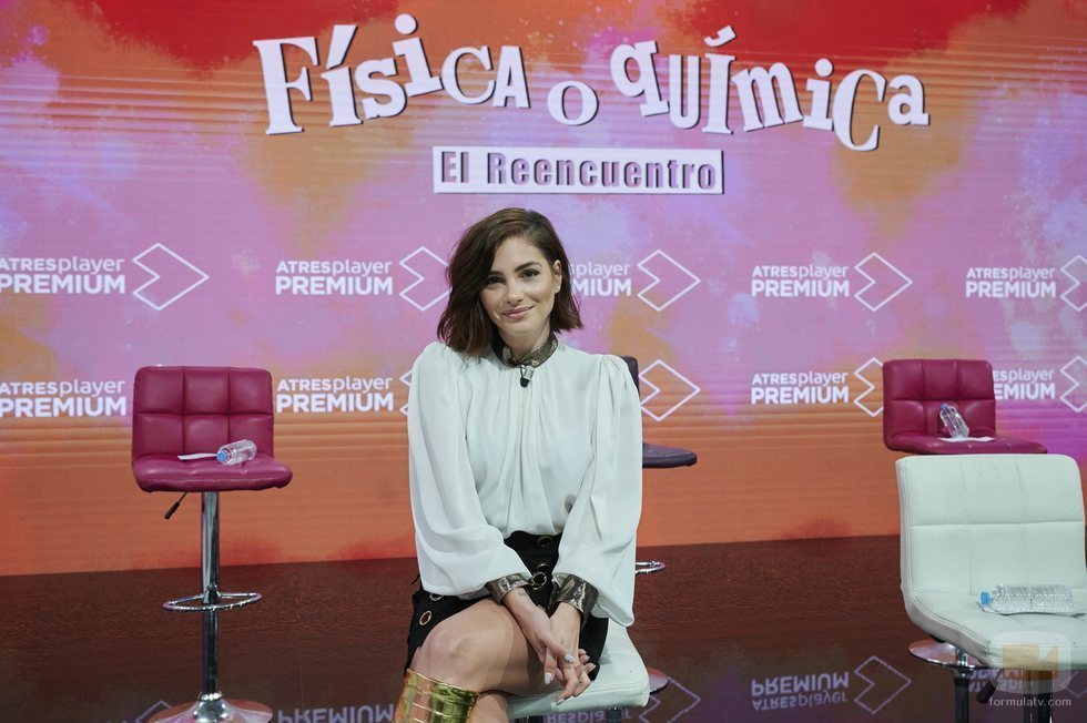 Andrea Duro en la rueda de prensa de 'FoQ: El reencuentro'