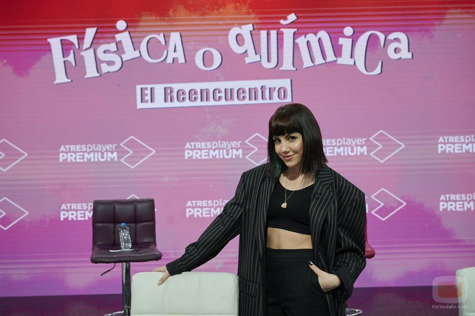 Angy Fernández en la rueda de prensa de 'FoQ: El reencuentro'