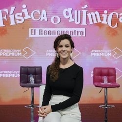 Sandra Blázquez en la rueda de prensa de 'FoQ: El reencuentro'