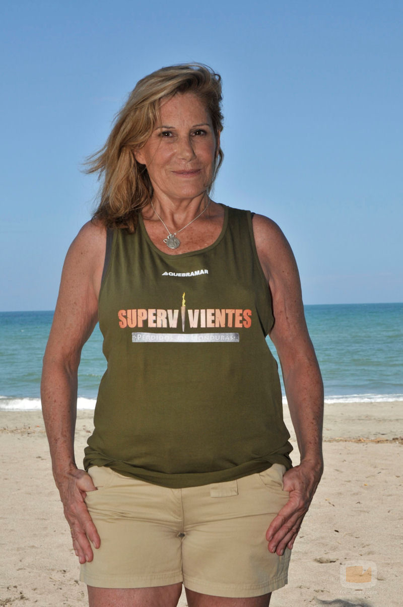 Cuca García de Vinuesa en 'Supervivientes 2009'