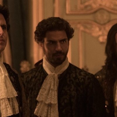 Jaime Zataraín, Maxi Iglesias y Hugo Silva en 'La cocinera de Castamar'