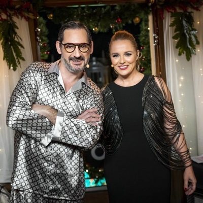 Eugeni Alemany y Carolina Ferre, presentadores de las Campanadas 2020-21 de À Punt