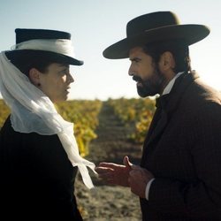 Leonor Watling y Rafael Novoa en 'La Templanza'