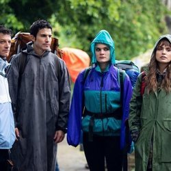 Andrea Bosca, Álex González, Anna Schimrigk y Verónica Echegui, en '3 caminos'