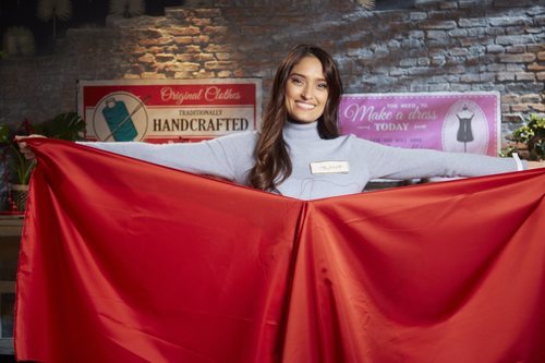 Yelimar, aprendiz de 'Maestros de la costura 4'