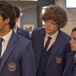 Paul, Julio y Paz en 'El Internado: Las Cumbres'