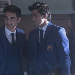 Manuel y Paul en 'El Internado: Las Cumbres'