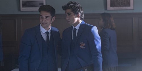Manuel y Paul en 'El Internado: Las Cumbres'